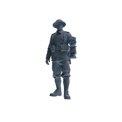 MRY-SFW SSTR177 Miniatures Soldier Model Kit Combat Engineer Soldier Modern Model 6 pcs