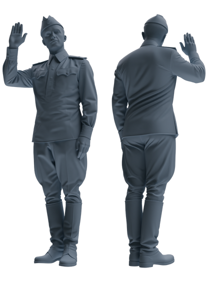 MRY-SFW LYGR732 WWII Soviet Army War Scene Daily Routine 2 Seven-Person Group