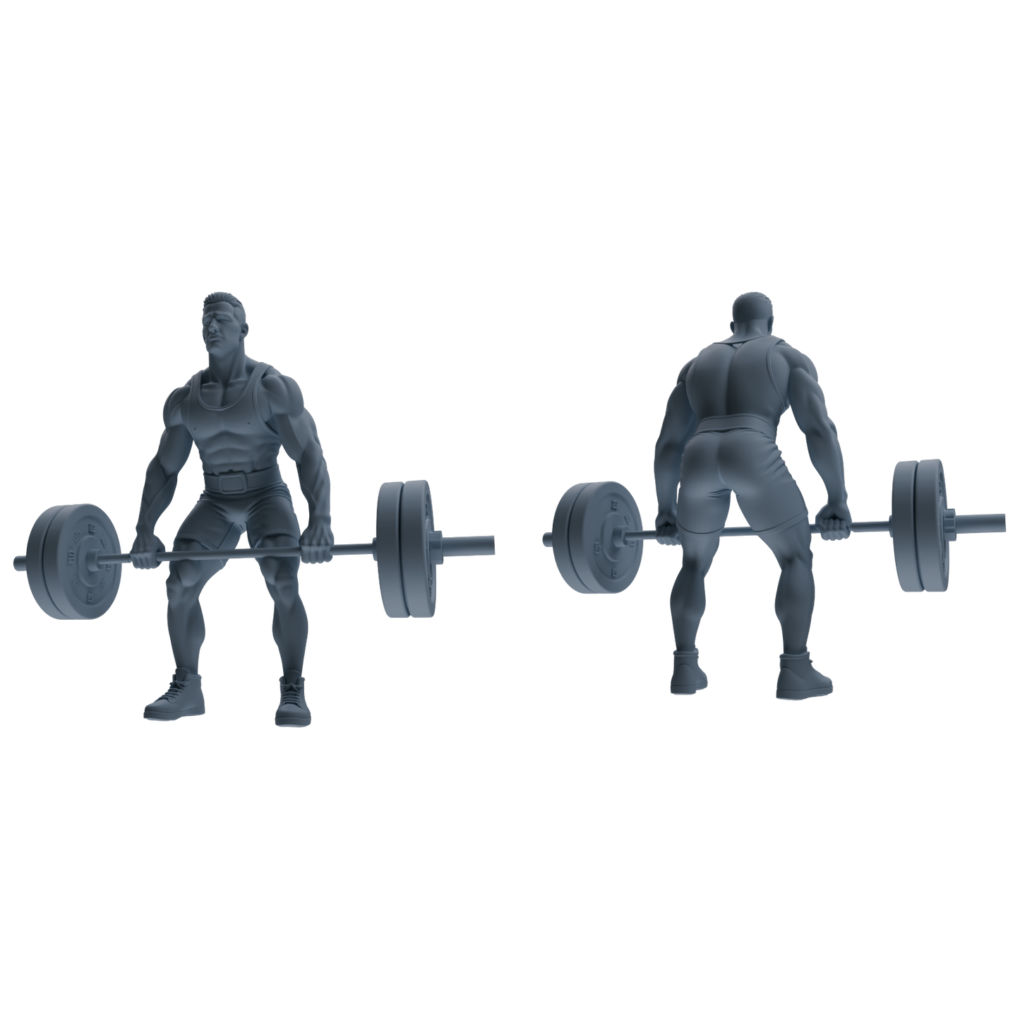 MRY-SFW LYTR798 Weightlifting Fitness Figure Modern Model 6 pcs Miniature Car Diorama Figures Scene Props Accessories Resin