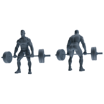 MRY-SFW LYTR798 Weightlifting Fitness Figure Modern Model 6 pcs Miniature Car Diorama Figures Scene Props Accessories Resin