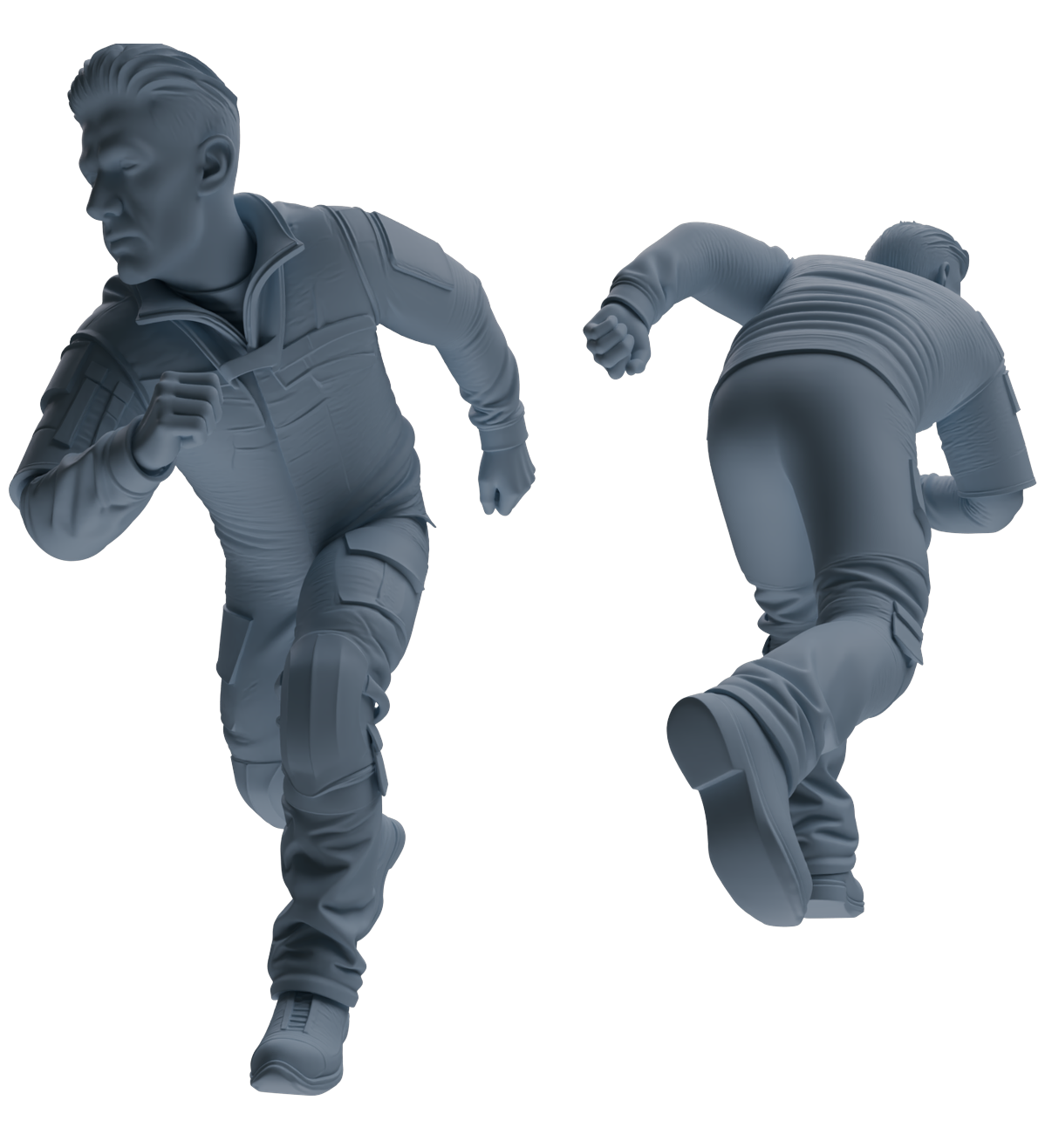 MRY-SFW LYGR688 Modern U.S. Military Six-Person Crawling Group