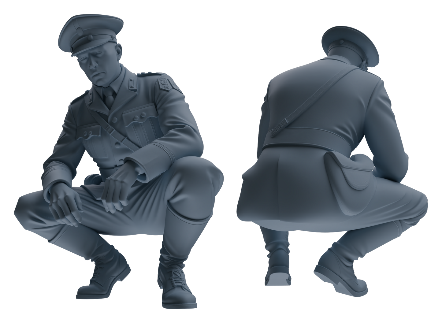 MRY-SFW LYGR579 WWII French Army Six-Person Punishment Group