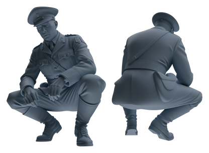 MRY-SFW LYGR579 WWII French Army Six-Person Punishment Group