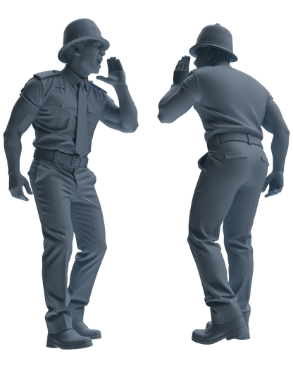 MRY-SFW LYGR806 Modern British Police Six-Person Punishment Group