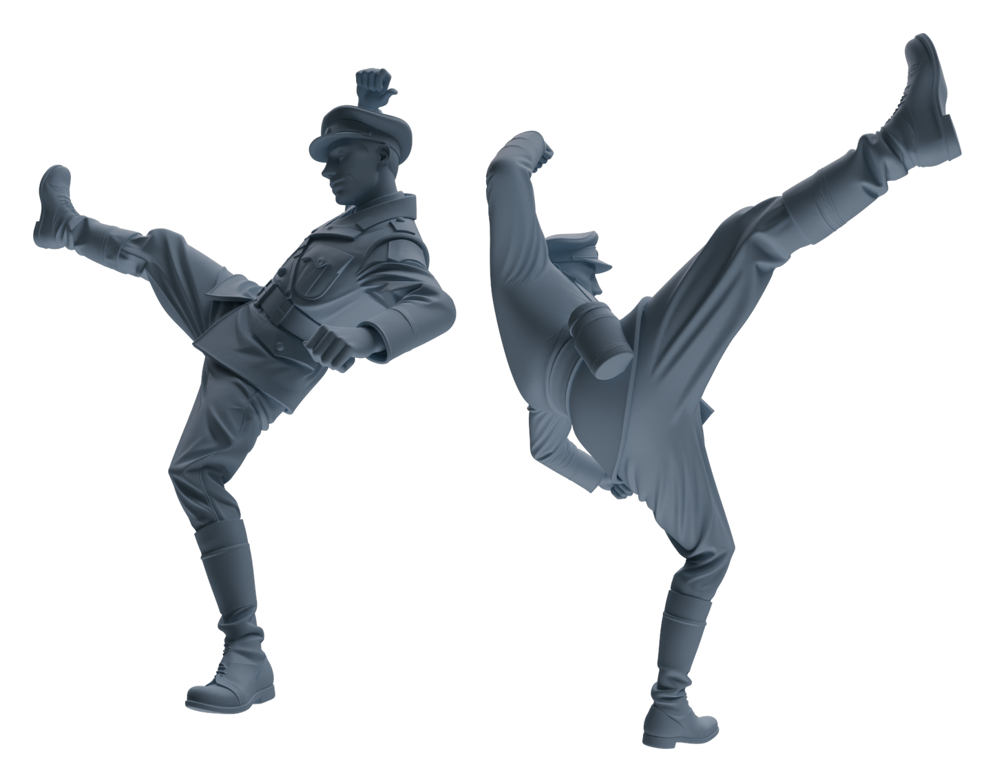MRY-SFW LYGR586 WWII French Army Five-Person Dancing Group