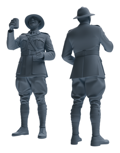MRY-SFW LYGR603 Historical WWII British Army Six-Person Dancing Group