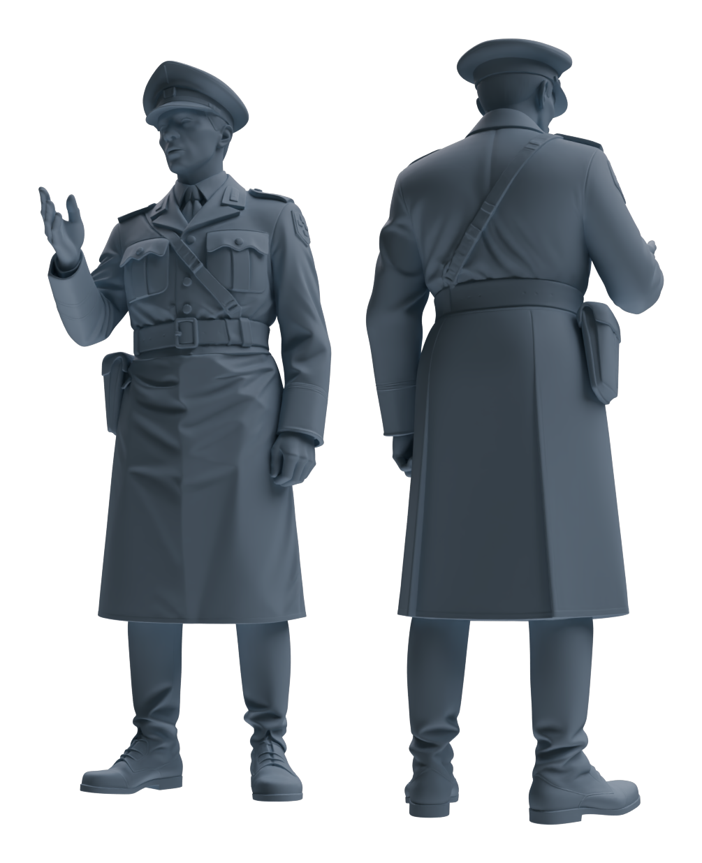 MRY-SFW LYGR580 WWII French Army Six-Person Mess Hall Group