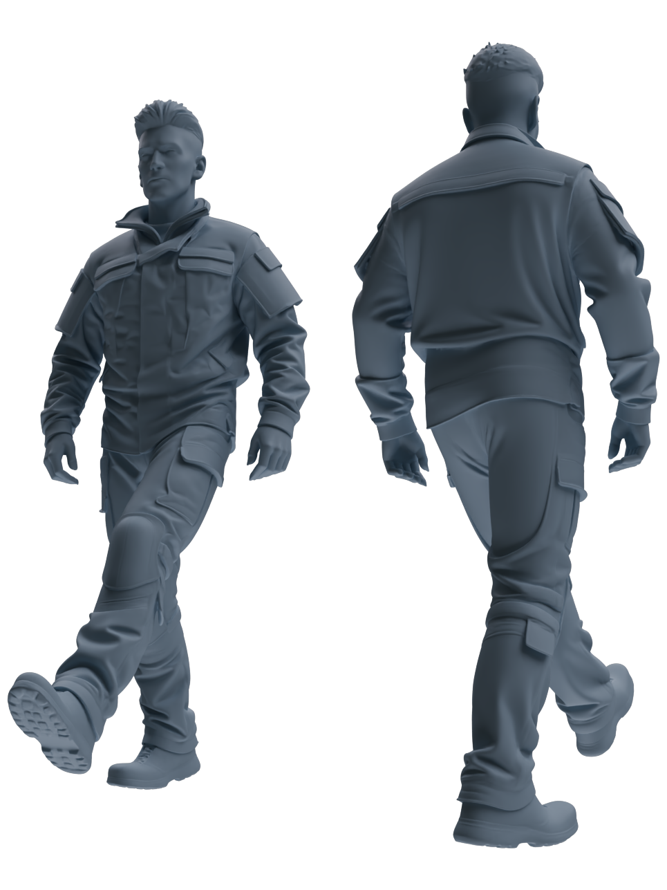 MRY-SFW LYGR701 Modern U.S. Military Six-Person Tactics Group