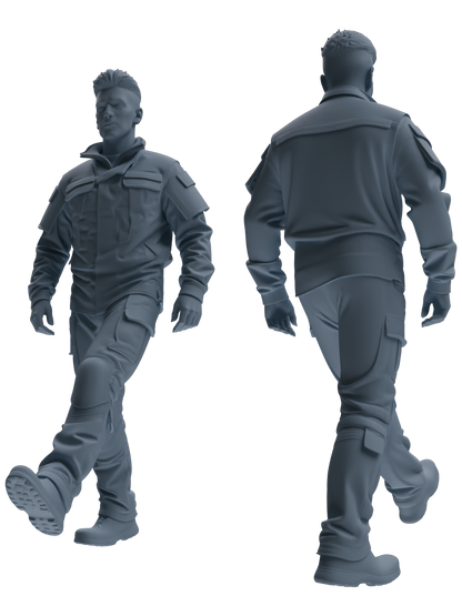 MRY-SFW LYGR701 Modern U.S. Military Six-Person Tactics Group