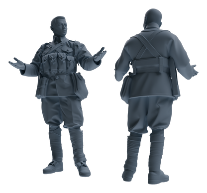 MRY-SFW LYGR606 Historical People's Liberation Army Five-Person Daily Routine