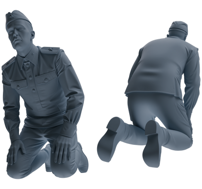 MRY-SFW LYGR730 WWII Soviet Army War Scene Six-Person Criticism Group