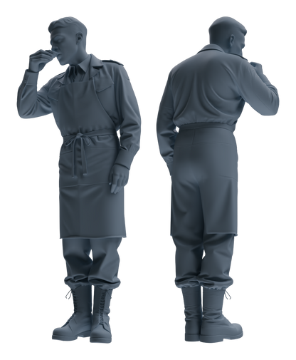 MRY-SFW LYGR597 Historical WWII U.S. Army Six-Person Cooking Group