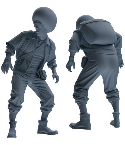 MRY-SFW LYGR665 Game Peacekeeper Elite Six-Person Ambush Group