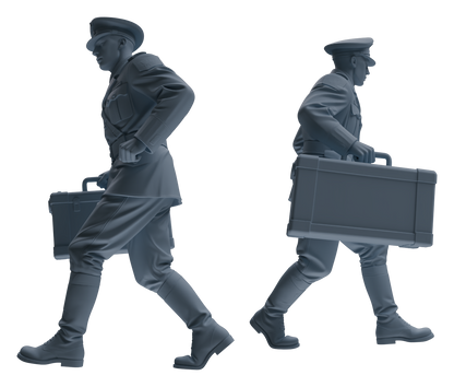 MRY-SFW LYGR578 WWII French Army Five-Person Carrying Group