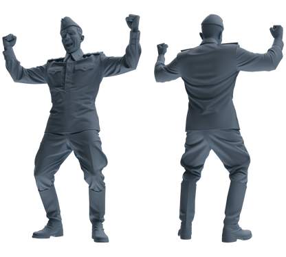 MRY-SFW LYGR735 WWII Soviet Army War Scene Six-Person Entertainment Group