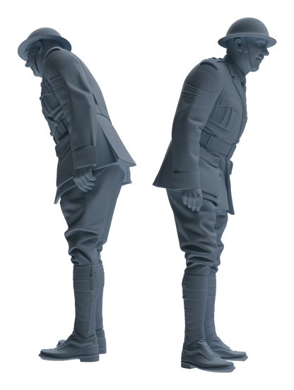 MRY-SFW LYGR600 Historical WWII British Army Six-Person Daily Routine 2