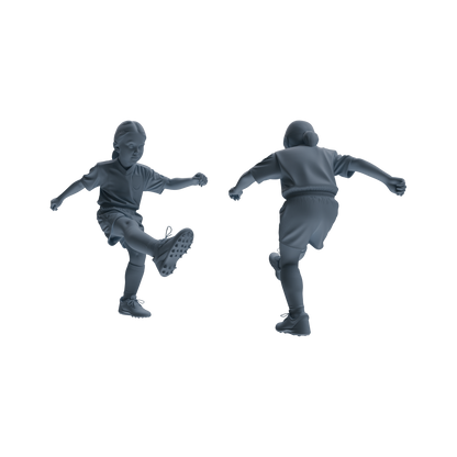MRY-SFW LYTR805 Female Soccer Player Figure Modern Model 6 pcs Miniature Car Diorama Figures Scene Props Accessories Resin