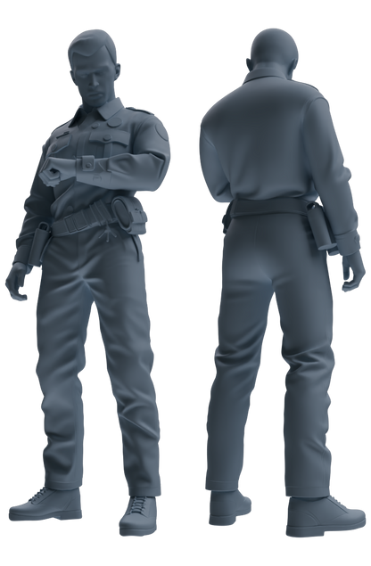MRY-SFW LYGR676 Los Angeles Patrol Police Seven-Person Daily Routine 3
