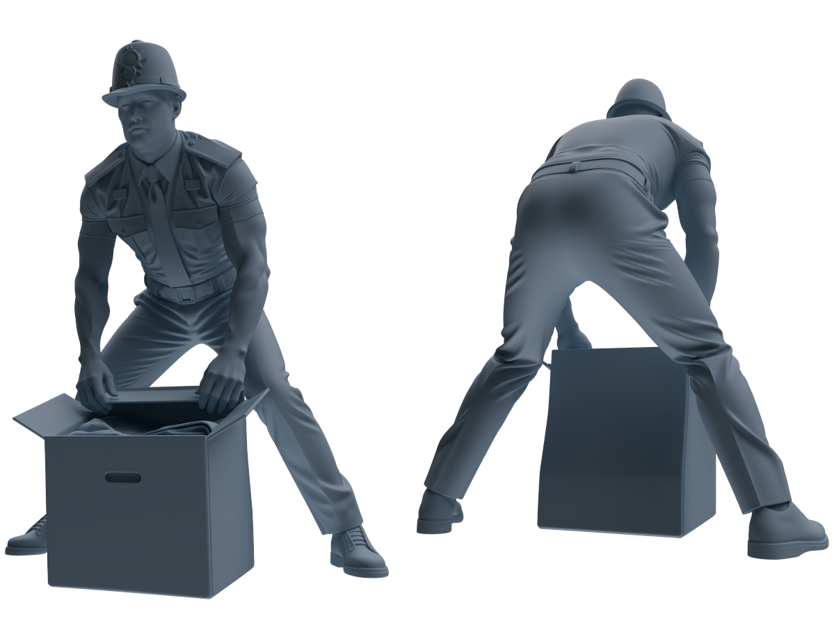 MRY-SFW LYGR790 British Police Six-Person Combat Readiness Group