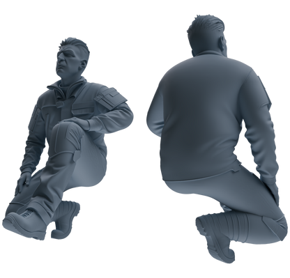 MRY-SFW LYGR698 Modern U.S. Military Six-Person Reprimand Group