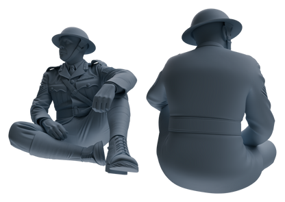 MRY-SFW LYGR601 Historical WWII British Army Seven-Person Rest Group