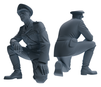 MRY-SFW LYGR585 WWII French Army Seven-Person Daily Routine 3