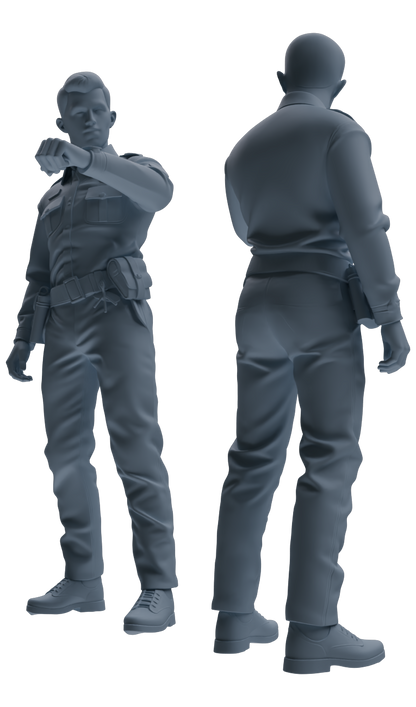 MRY-SFW LYGR676 Los Angeles Patrol Police Seven-Person Daily Routine 3