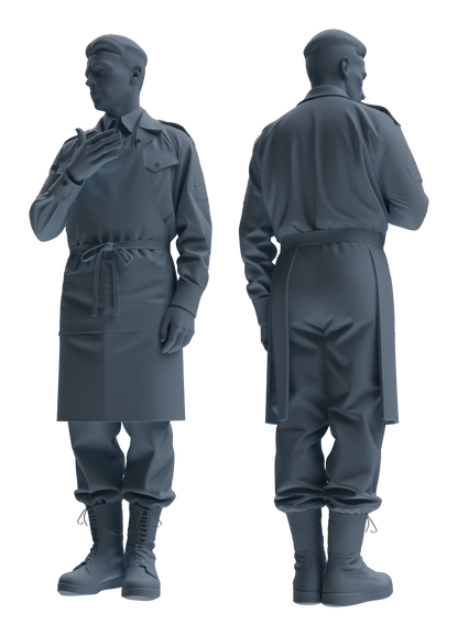 MRY-SFW LYGR592 Historical WWII U.S. Army Seven-Person Mess Hall Group