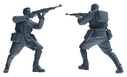 MRY-SFW LYGR609 Historical People's Liberation Army Seven-Person Battle Group