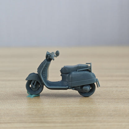MRY-SFW LYTA558 Italian Classic Scooter Commuter Motorcycle  – LCD 3D printed resin model kit, image 1
