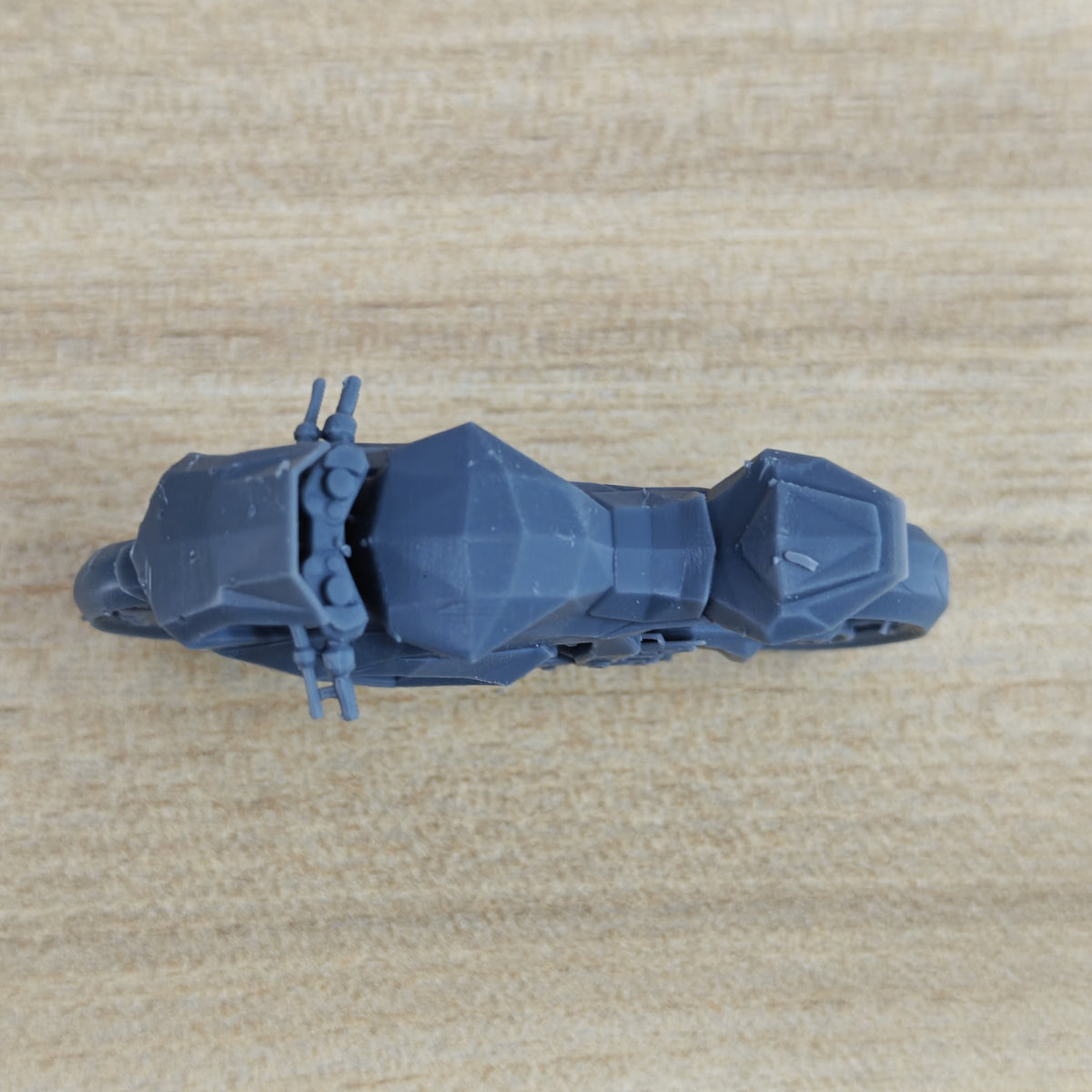 MRY-SFW LYTA562 Low Poly Style Racing Motorcycle Model – LCD 3D printed resin model kit, image 3