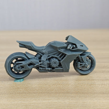 Future Sci Fi Style Urban Racing Motorcycle Model MRY-SFW LYTA556