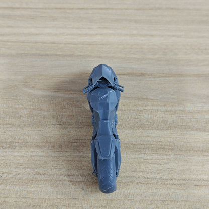 MRY-SFW LYTA556 Future Sci Fi Style Urban Racing Motorcycle  – LCD 3D printed resin model kit, image 3