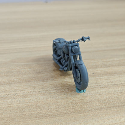 MRY-SFW LYTA555 American Cruiser Chopper Style Motorcycle Mo – LCD 3D printed resin model kit, image 2