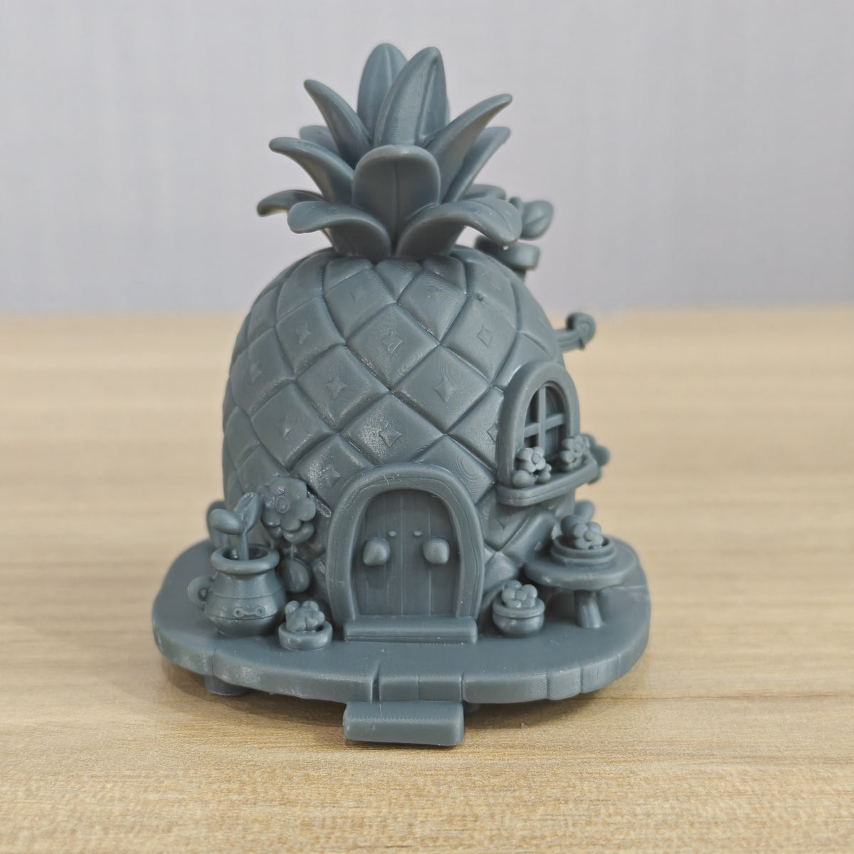Pineapple House Miniature Model - 3D Printed Fairy Tale Diorama Decor Ornament MRY-SFW LYTS188