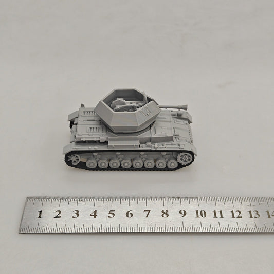 Flakpanzer IV Ostwind Anti-Aircraft Gun Tank MRY-SFW KT0382 1/72 FDM 3D Printed Tank Model