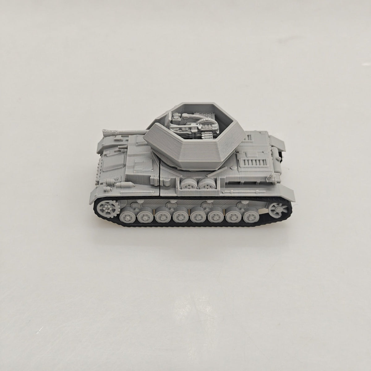 Flakpanzer IV Ostwind Anti-Aircraft Gun Tank MRY-SFW KT0382 1/72 FDM 3D Printed Tank Model