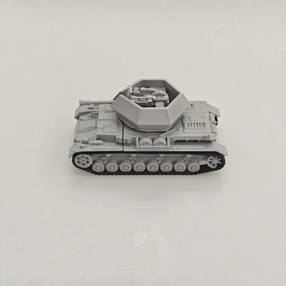 Flakpanzer IV Ostwind Anti-Aircraft Gun Tank MRY-SFW KT0382 1/72 FDM 3D Printed Tank Model