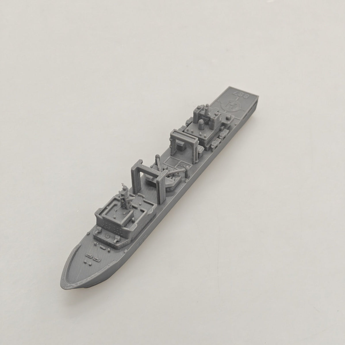 Weishanhu Type 903 Replenishment Ship MRY-SFW KT0429 FDM 3D Printed Warship Model