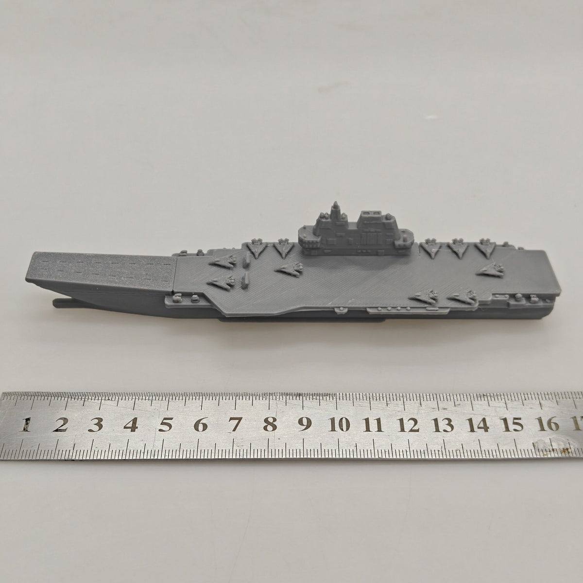 PLA Navy Shandong Aircraft Carrier MRY-SFW KT0428 FDM 3D Printed Warship Model