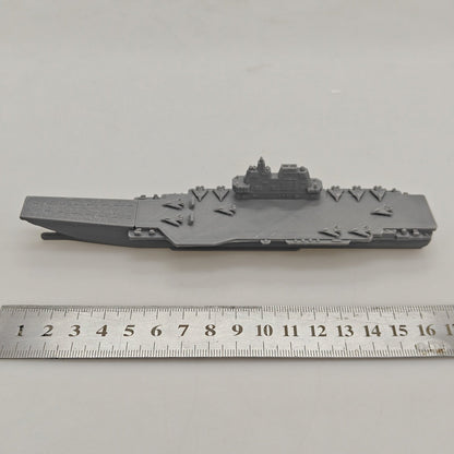 PLA Navy Shandong Aircraft Carrier MRY-SFW KT0428 FDM 3D Printed Warship Model