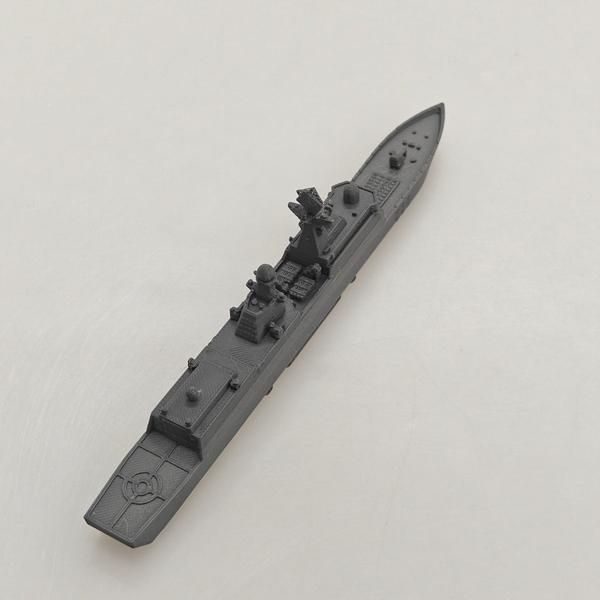 Type 054A Yantai Frigate (538) MRY-SFW KT0425 FDM 3D Printed Warship Model