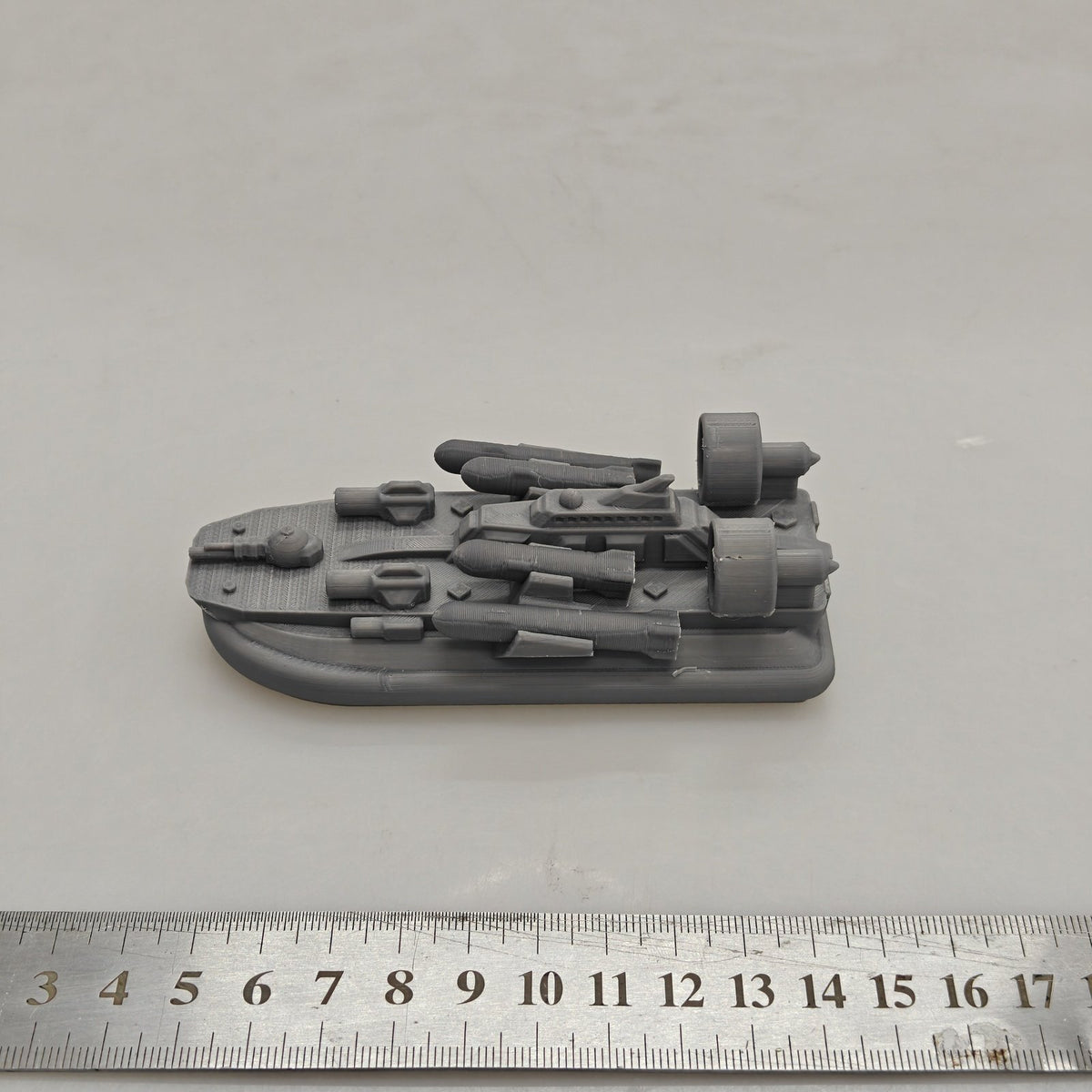 007 Coastal Assassin Hovercraft Missile Boat MRY-SFW KT0418 FDM 3D Printed Warship Model