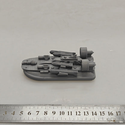 007 Coastal Assassin Hovercraft Missile Boat MRY-SFW KT0418 FDM 3D Printed Warship Model