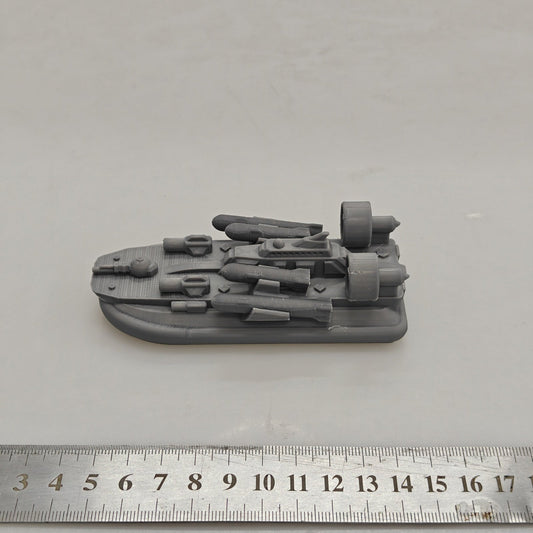 007 Coastal Assassin Hovercraft Missile Boat MRY-SFW KT0418 FDM 3D Printed Warship Model
