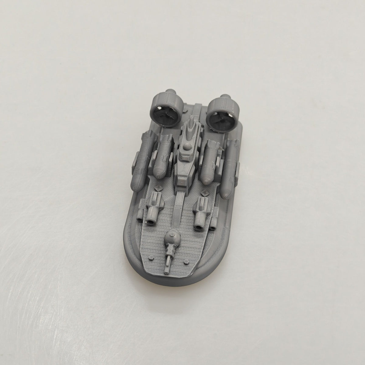 007 Coastal Assassin Hovercraft Missile Boat MRY-SFW KT0418 FDM 3D Printed Warship Model