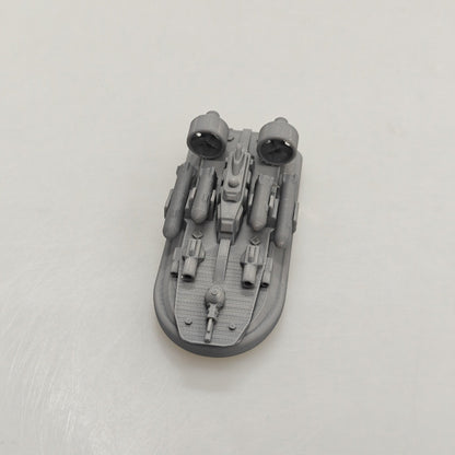 007 Coastal Assassin Hovercraft Missile Boat MRY-SFW KT0418 FDM 3D Printed Warship Model