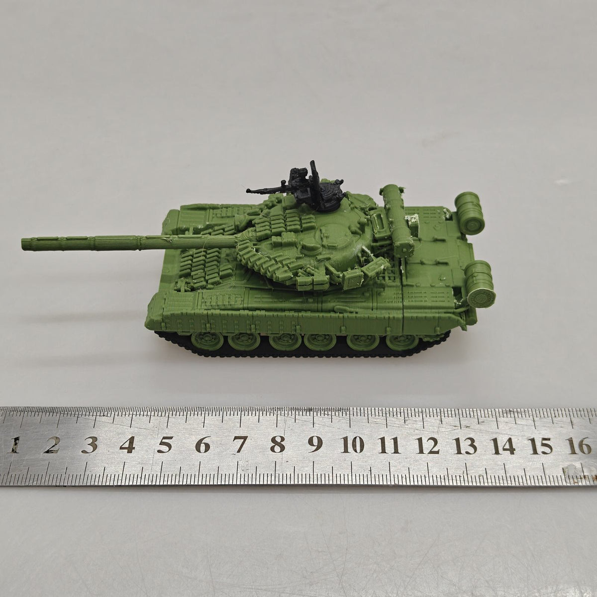 T-80BV Main Battle Tank MRY-SFW KT0406 1/72 FDM 3D Printed Tank Model