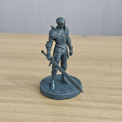 MRY-SFW LYTR1351 Swordsman Brave Warrior Fantasy Warrior 3D Printed Figure Model