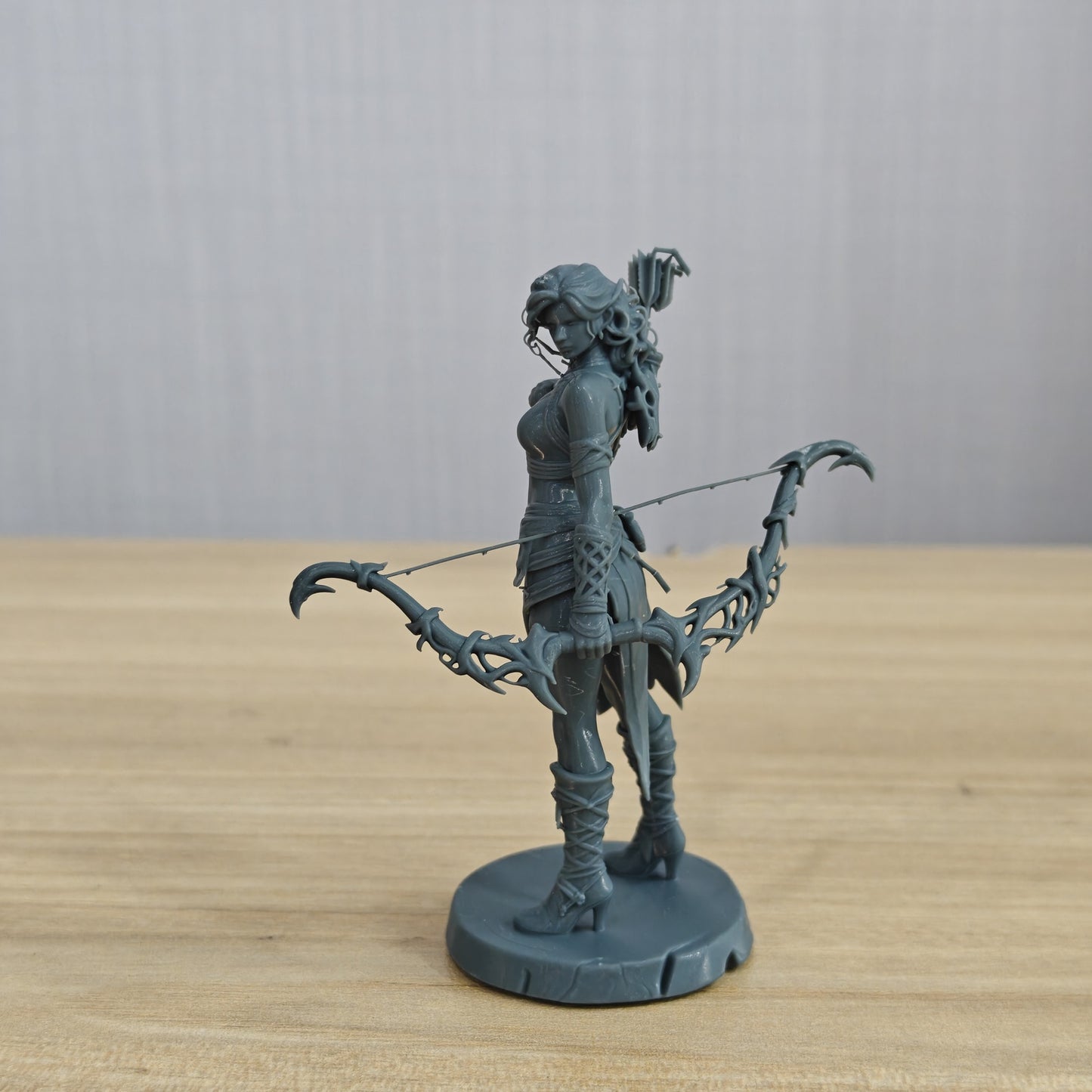 MRY-SFW LYTR1345 Jungle Blade Huntress Fantasy Warrior 3D Printed Figure Model